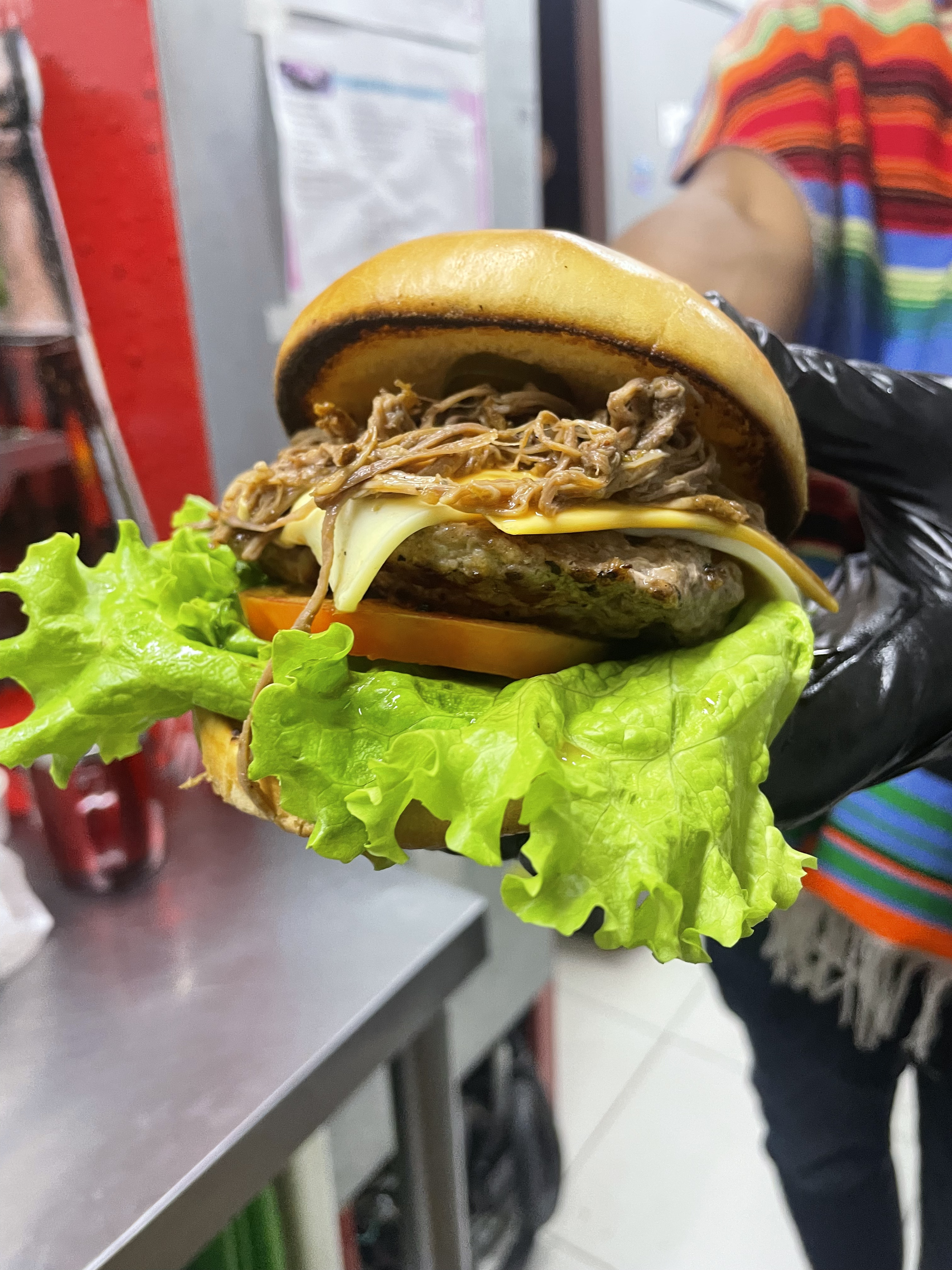 Hamburguesa Majo